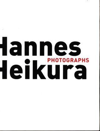 Item #1160 Photographs = Valokuvia. Hannes Heikura