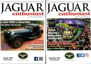 Item #1161 The Jaguar Enthusiast Magazine Vol. 14 2018 1-12 - full volume