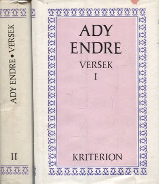 Item #1268 Versek 1-2. Endre Ady