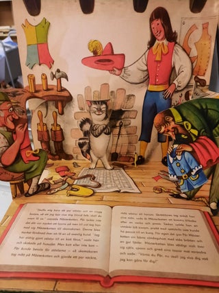 Sagan om Mästerkatten - Puss in Boots pop-up children's book