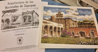 Arquitectura de las haciendas de Zapopan - portfolio of prints, signed & numbered
