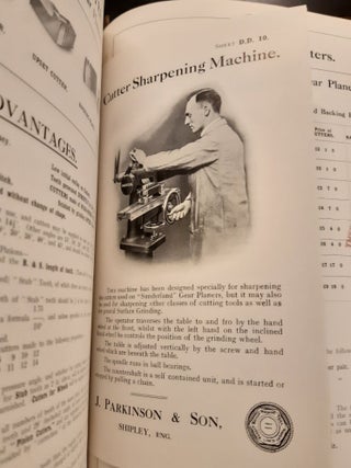 J.Parkinson & Son, Shipley, England - catalogue of milling machines