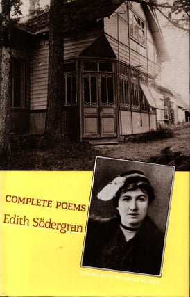 Item #1491 Complete Poems - first hardcover edition. Edith Södergran - David McDuff, trans