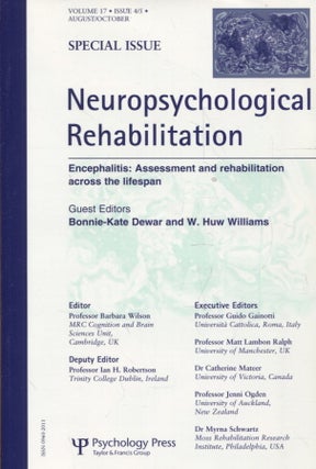 Item #2015 Neuropsychological Rehabilitation : Encephalitis : Assessment and rehabilitation...
