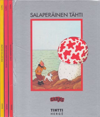 Item #2301 Salaperäinen tähti = Tintin and the Mysterious Star, Mustan saaren salaisuus = The...