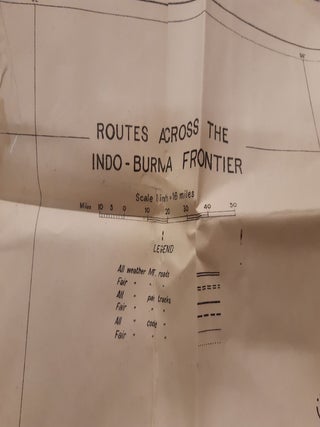 Trans-Frontier Routes : Assam-Burma : This document must not fall into enemy hands - Burma campaign