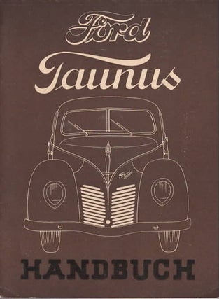 Item #2386 Handbuch für den Ford Taunus 1939