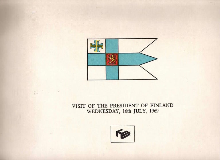 Item #2387 Visit of the President of Finland, Wednesday, 16th July, 1969 - Hawker Siddeley Aviation Company