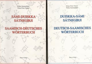 Item #2442 Duiskka-Sámi-Duisikka Sátnegirji = Deutsch-Saamisches-Deutsch Wörterbuch - Two...