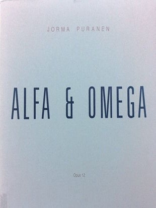 Item #2720 Alfa & Omega - Opus 12. Jorma Puranen