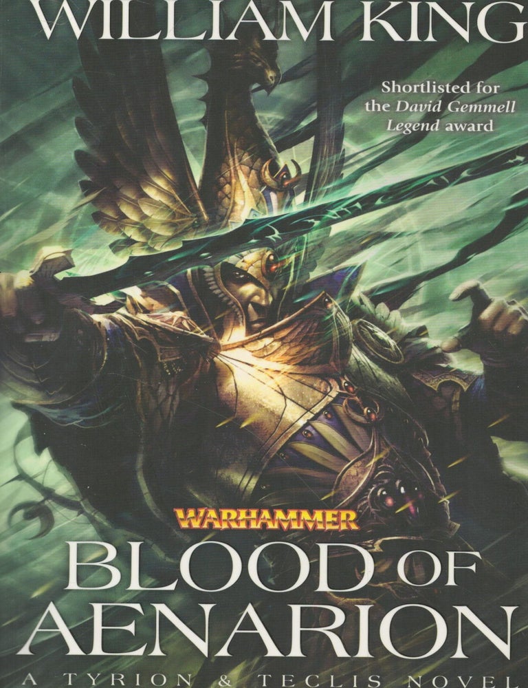 Item #2800 Warhammer : Blood of Aenarion : A Tyrion & Teclis Novel. William King.