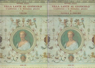 Item #2826 Villa Lante al Gianicolo : L'architettura e la decorazione pittorica 1-2 : Testo :...