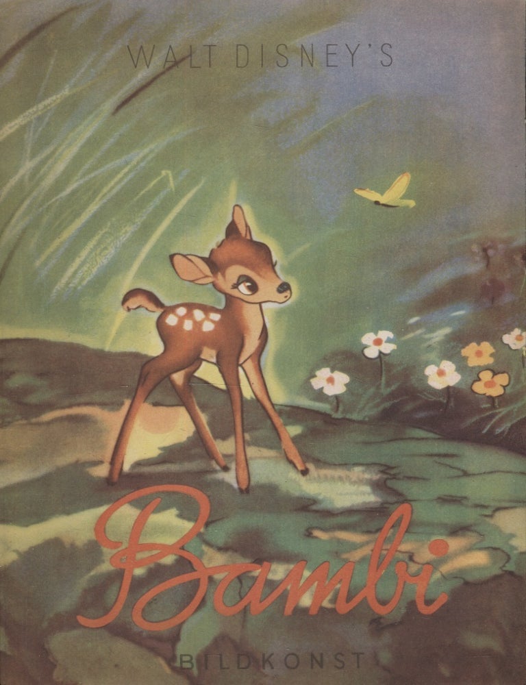 Item #2893 Walt Disney's Bambi. Walt Disney, Felix Salten.