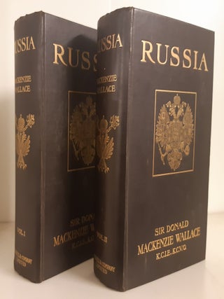 Item #298 Russia I-II - Both volumes - rare bookplate by Lady Theresa Susey Helen Chetwynd-Talbot...
