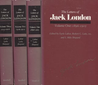 Item #3093 The Letters of Jack London : Vol. 1 : 1896-1905 ; Vol. 2 : 1906-1912 ; Vol. 3 :...