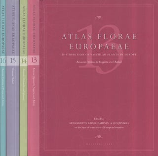 Item #3299 Atlas Florae Europaeae : Distribution of Vascular Plants in Europe. 13/14/15/16. Arto...