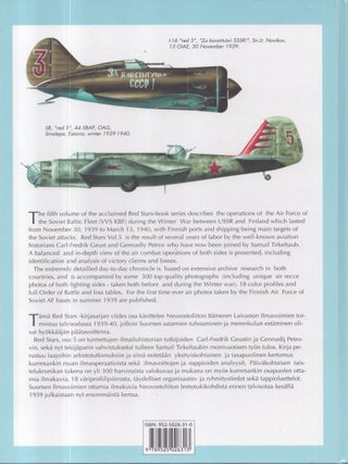 Red Stars Vol. 5 Baltic Fleet Air Force in Winter War = It&auml;meren laivaston ilmavoimat talvisodassa