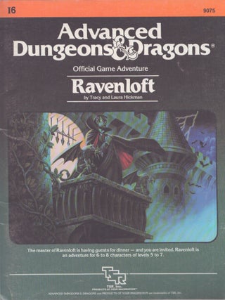 Item #3404 Ravenloft, I6 (Advanced Dungeons & Dragons Official Game Adventure #9075). Tracy...