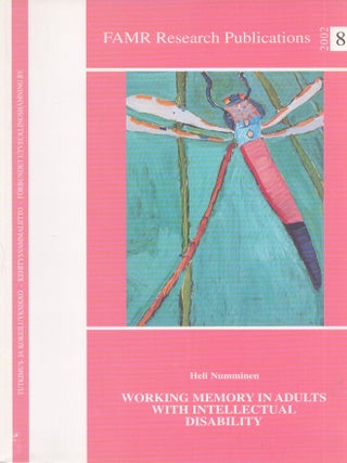 Item #3524 Working memory in adults with intellectual disability. Heli Numminen