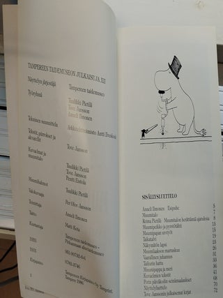 Muumi : Tampere Art Museum 27.4.-17.8.1986 - Includes original poster