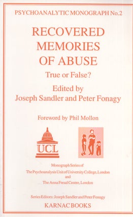Item #3689 Recovered Memories of Abuse : True or False? Peter Fonagy, Joseph Sandler