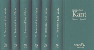 Item #3960 Immanuel Kant : Werke in sechs bänden : Volumes 1-6. Immanuel Kant, Wilhelm Weischedel