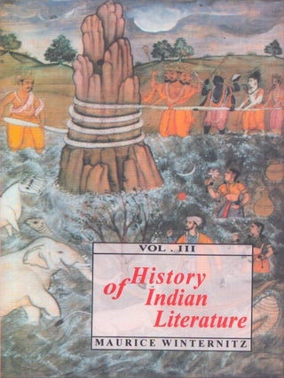 Item #4004 History of Indian Literature Vol. III. Maurice Winternitz
