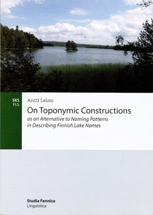 Item #415 On Toponymic Constructions as an Alternative to Naming Patterns in Describing Finnish...