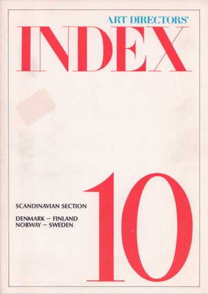 Item #4347 Art Directors' Index 10 : Scandinavian Section : Denmark, Finland, Norway, Sweden