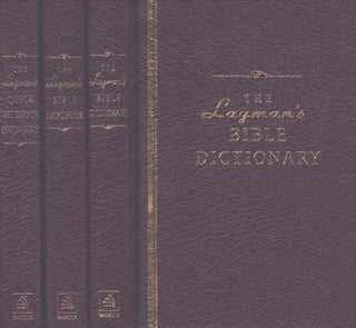Item #4449 The Layman's Bible Dictionary / The Layman's Bible Handbook / The...