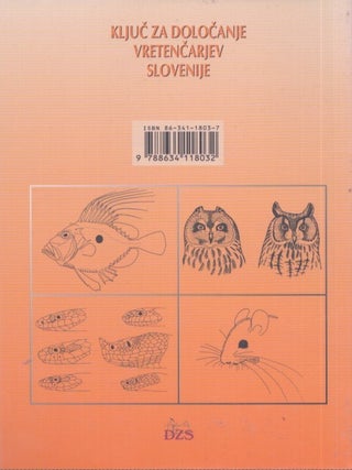 Kljuc za dolocanje vretencarjev Slovenije