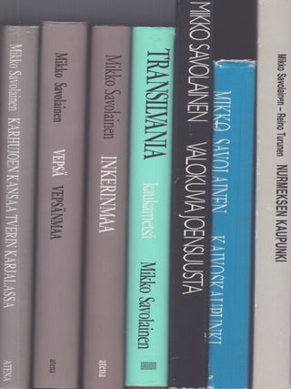 Item #4575 Lot of 9 Mikko Savolainen photobooks (Ilomantsi, Nurmes, Outokumpu, Joensuu,...