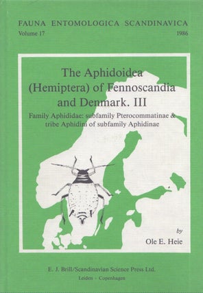 Item #4679 The Aphidoidea (Hemiptera) of Fennoscandia and Denmark 3 : Family Aphididae :...