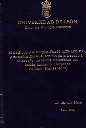El catálogo y el Corpus TRADI IMTti (XX-XXI) y su