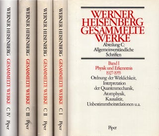 Item #4945 Gesammelte Werke, Band 1-4 = Collected Works Vols. 1-4. Werner Heisenberg