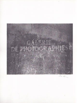 Valokuvien galleria = Gallery of Photographs - Portfolio of signed photo prints