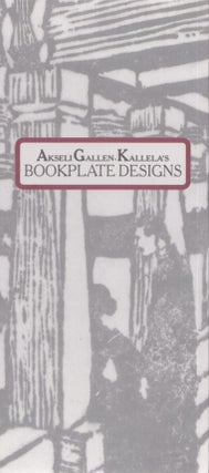 Item #5041 Akseli Gallen-Kallela's Bookplate Designs. Heikki Malme