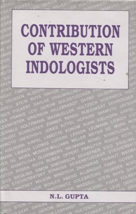 Item #517 Contribution of Western Indologists. N. L. Gupta