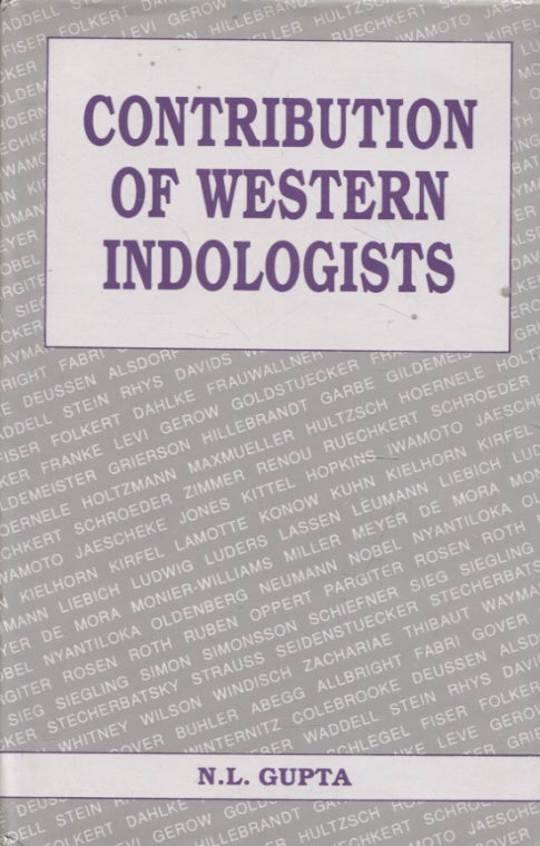 Item #517 Contribution of Western Indologists. N. L. Gupta.