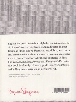Ingmar Bergman A-Ö
