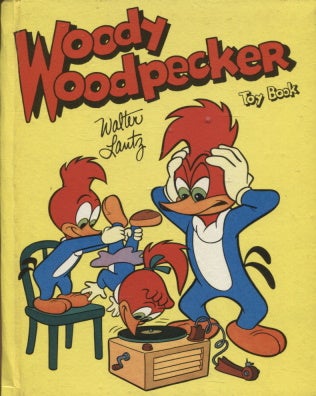 Item #540 Woody Woodpecker Toy Book : Kickeroo Kangaroo : Easy Come, Easy Go. Walter Lantz