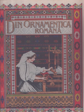 Item #5444 Album de broderii si tesaturi romanesti. Dimitrie Comsa