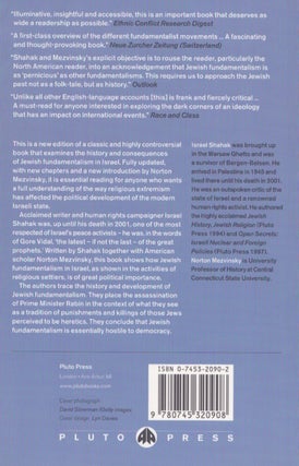 Jewish Fundamentalism in Israel