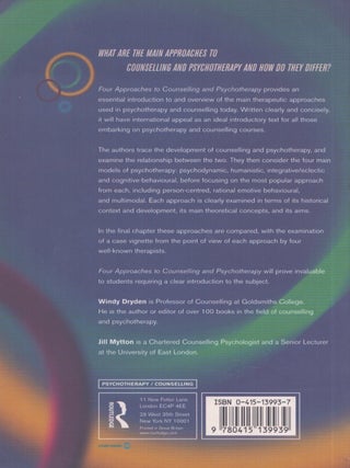 Four Approaches to Counselling and Psychotherapy