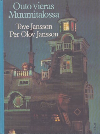 Item #5741 Outo vieras Muumitalossa - First Finnish Edition. Tove Jansson, Per Olov Jansson, phot