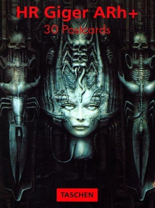 Item #5923 HR Giger Arh+: 30 Postcards. Taschen Publishing