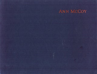 Item #6000 Ann McCoy. Judith Gleason, Ann McCoy, Suzi Gablick