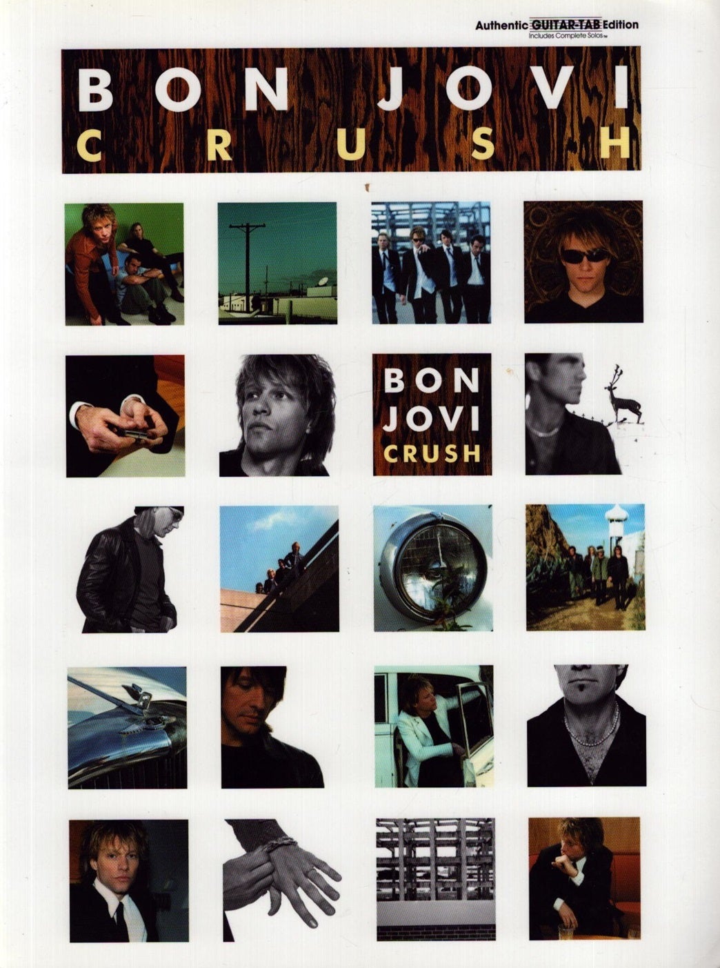 Bon Jovi — Crush : Authentic Guitar TAB | Bon Jovi