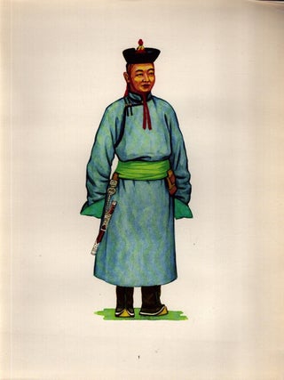 Volkstrachten der Mongolische Volksrepublik MVR = National Costumes of the Mongolian Peoples Republic M.P.R.