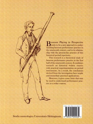 Bassoon Playing in Perspective : Character and Performance Practice From 1800 to 1850